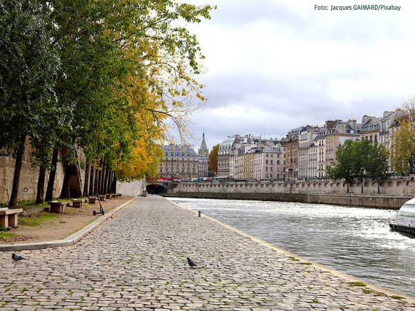 Der Pariser Stadtrat verleiht der Seine die Ehrenbürgerschaft als symbolische Anerkennung ihrer natürlichen Bedeutung und des Schutzes ihrer Rechte. Foto: Jacques GAIMARD/Pixabay