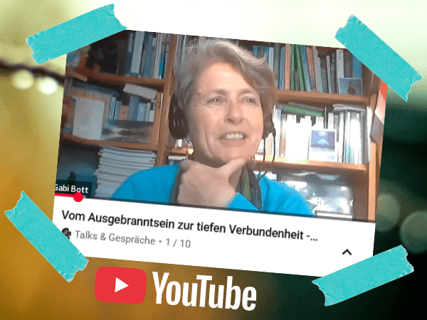 YouTube-Interview mit Gabi Bott über Aktivismus für die Rechte der Natur, Tiefenökologie und die Verbindung zwischen Mensch und lebendiger Mitwelt.